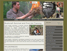 Tablet Screenshot of forestknights.co.uk